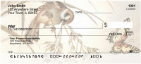 Sparrow And butterfly Personal Checks | QBA-60