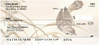 Sparrow And butterfly Personal Checks | QBA-60