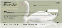 Swans A Swimming Personal Checks | QBA-63