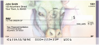 Farm Animals In Watercolor Personal Checks | QBA-74