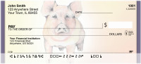 Farm Animals In Watercolor Personal Checks | QBA-74