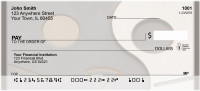 Abstract Cat Personal Checks | QBA-82