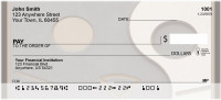 Abstract Cat Personal Checks | QBA-82