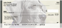 Blue Great Dane Personal Checks | QBB-59