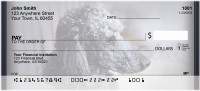 Black And Grey Poodle Personal Checks | QBB-85