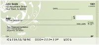 Dragonfly Filigree Personal Checks | QBC-09