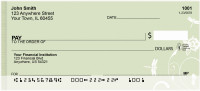 Dragonfly Filigree Personal Checks | QBC-09
