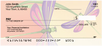 Flying Dragonfly Art Personal Checks | QBC-12