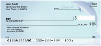 Dolphin Dive In Personal Checks | QBC-31