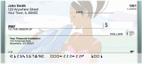 Swimming With Dolphin Personal Checks | QBC-32