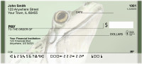 Green Frog Pencil And Watercolor Personal Checks | QBC-53