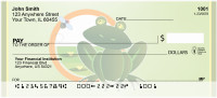 Jumping In Frog Personal Checks | QBC-54
