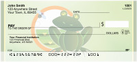 Jumping In Frog Personal Checks | QBC-54
