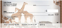 Giraffe Daze Personal Checks | QBC-56