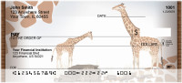Giraffe Daze Personal Checks | QBC-56