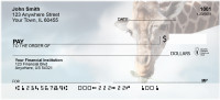 Towering Giraffe Personal Checks | QBC-57