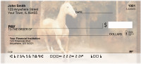 Horses In Fall Personal Checks | QBC-67