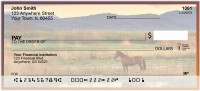 Sunset In The Foothills Horse Personal Checks | QBC-71