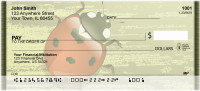 Shabby Chic With Ladybug Personal Checks | QBC-94