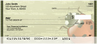 Shabby Chic With Ladybug Personal Checks | QBC-94