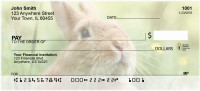Bunny Springtime Personal Checks | QBD-13