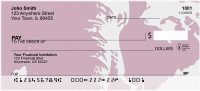 Hot Pink Safari Personal Checks | QBD-20