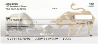 Bull Verses Bear Personal Checks | QBD-73