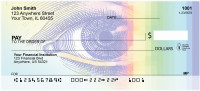 Rainbow Eyes Personal Checks | QBE-24