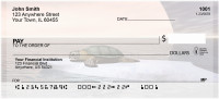 Sea Turtles With Global Warming Personal Checks | QBE-26