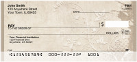 Musical Grunge Garden Personal Checks | QBE-75
