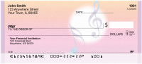 Music travels Personal Checks | QBE-81