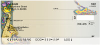 Mardi Gras Blues Personal Checks | QBE-87