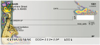 Mardi Gras Blues Personal Checks | QBE-87