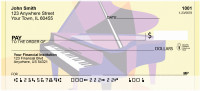 Pop Art Grand Piano Personal Checks | QBE-96