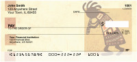 African Tribal Musicians Personal Checks | QBF-03