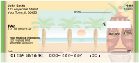 Tiki Beach Refreshments Personal Checks | QBF-23