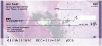 Splashes Of Lavender Personal Checks | QBG-21