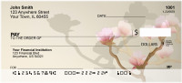 Oriental Cherry Blossoms Personal Checks | QBG-34