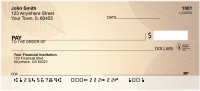 Golden Leaves Personal Checks | QBG-52