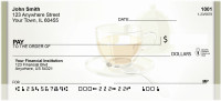It Is Tea Time Personal Checks | QBH-37