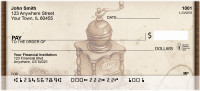 Vintage Coffee, Tea Or Me Personal Checks | QBH-42
