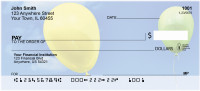 Just Drifting Balloon Personal Checks | QBH-52