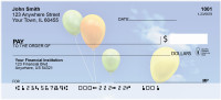 Just Drifting Balloon Personal Checks | QBH-52