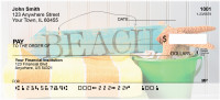 Beach Fun Personal Checks | QBH-53
