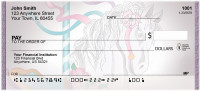 Carousels And Unicorns Personal Checks | QBH-65