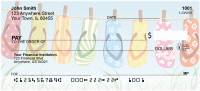 Designer Flip Flops Personal Checks | QBH-68
