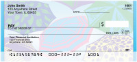 Raining Umbrellas Personal Checks | QBH-71