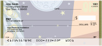 Space-age Quilted Futuristic Personal Checks | QBH-79