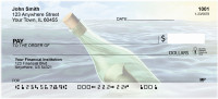 Message In A Bottle Personal Checks | QBI-17