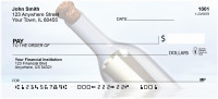 Message In A Bottle Personal Checks | QBI-17